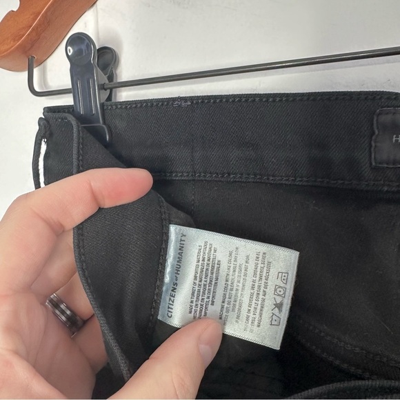 Citizens of Humanity LONDON Slim Taper Black Jeans - Picture 5 of 13